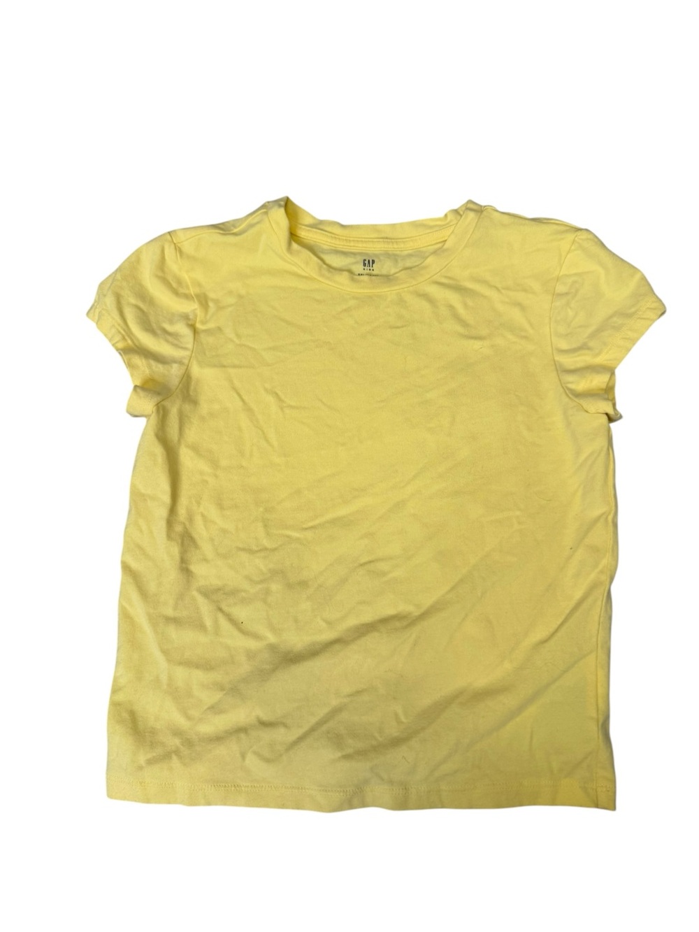 GAP Kids Sunny Yellow Short Sleeve Crew Tee - Women